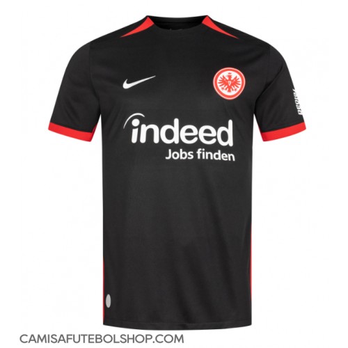 Camisa de time de futebol Eintracht Frankfurt Replicas 2º Equipamento 2024-25 Manga Curta